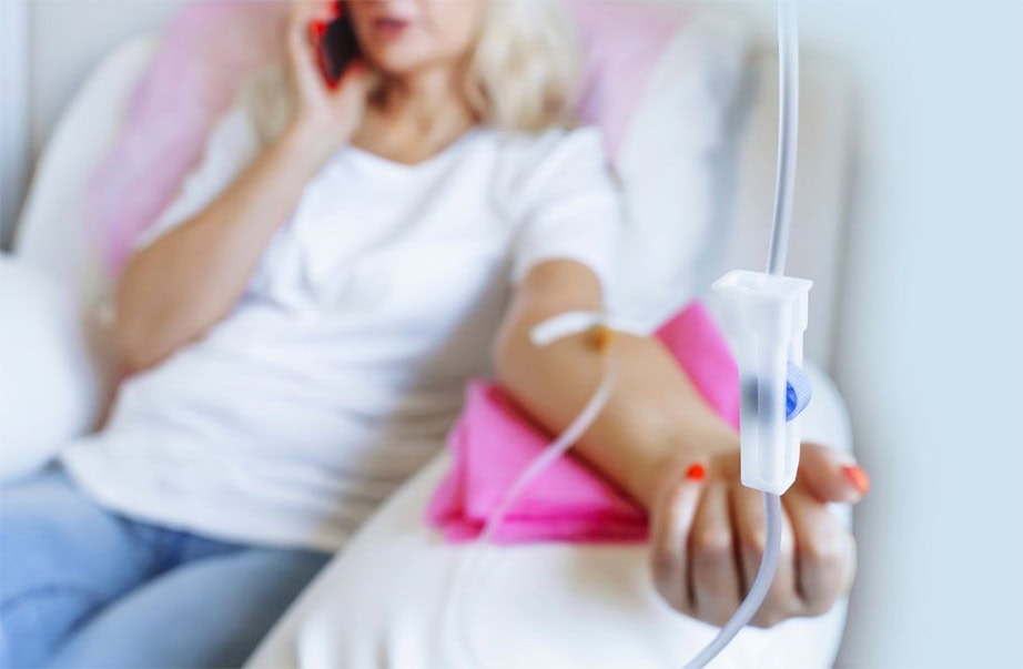 Blood donation process at The Beauty & Balance Spot, emphasizing wellness and health.
